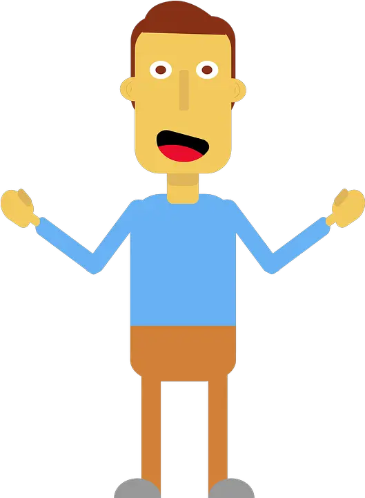  Man Person Flat Character Man Flat Png Character Png