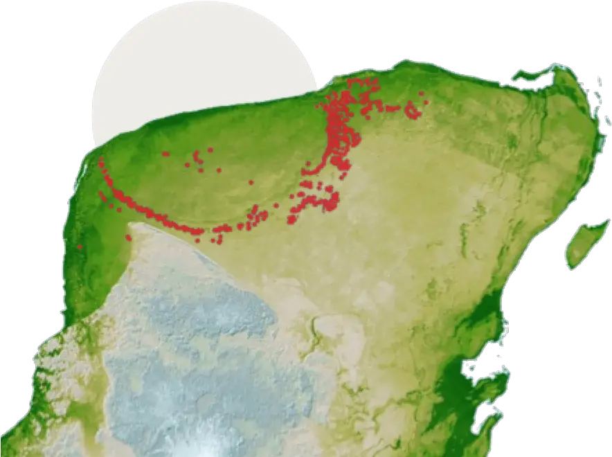  Ring Of Cenotes Karst Geochemistry And Hydrogeology Chicxulub Crater Png Meteor Strike Icon