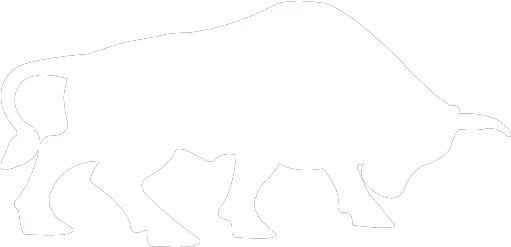  White Bull 2 Icon Bull White Icon Png Bull Bear Icon