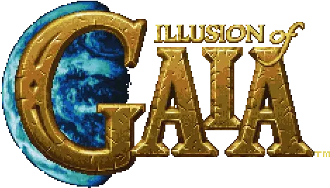  Snes Central Illusion Of Gaia Time Gensouki Illusion Of Gaia Logo Png Snes Logo Png