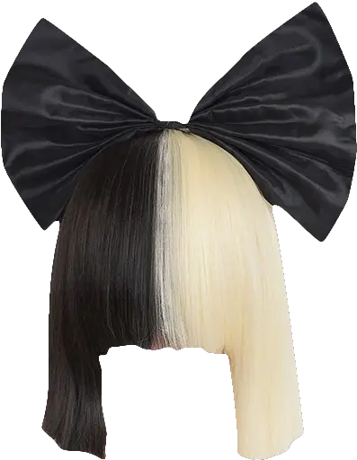  Download Clipart Freeuse Siahair Sia Hait Transparent Sia Wig Png Wig Png