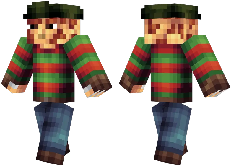  Freddy Krueger Minecraft Skins Freddy Krueger Minecraft Skin Png Freddy Krueger Png