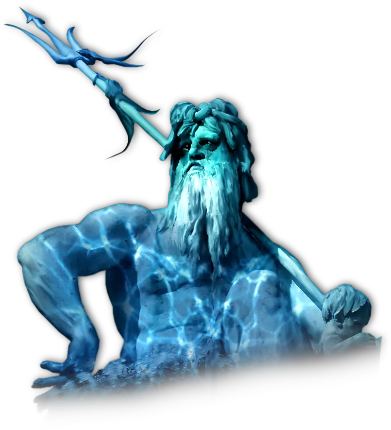  Poseidon Trident Png Bleu Poseidon Trident Png Trident Png