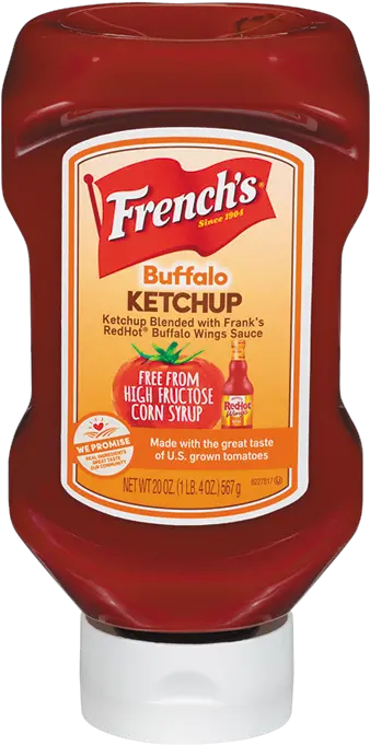  Frenchs Buffalo Tomato Ketchup Buffalo Ketchup Png Ketchup Transparent