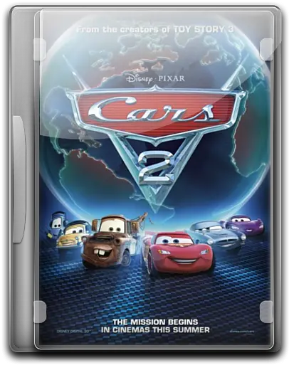  Cars 2 Icon English Movie Iconset Danzakuduro Cars 2 Poster Hd Png Cars Movie Png