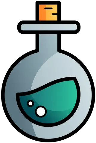  Poison Round Flask Cartoon Icon Transparent Png U0026 Svg Imagenes De Pociones Animados Poison Png