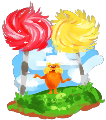  The Lorax U2014 Weasyl Illustration Png Lorax Png