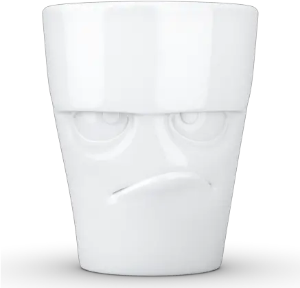  Mug With Handle Grumpy White 350 Ml 58products Tassen Face Mugs Png Grumpy Png