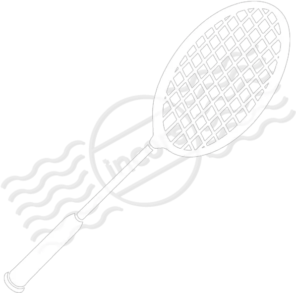  Badminton Racket 8 Free Images Vector Clip Dot Png Racket Icon