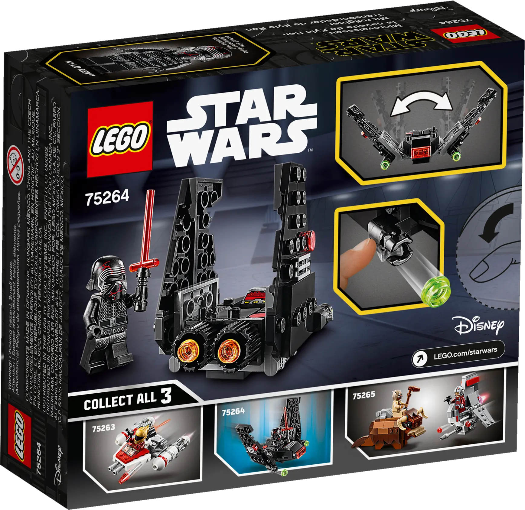  Kylo Ren Lego Star Wars Kylo Rens Shuttle In Box Png Kylo Ren Icon