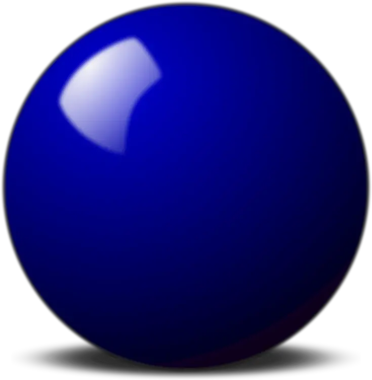  Blue Snooker Ball Sphere Png Sphere Png