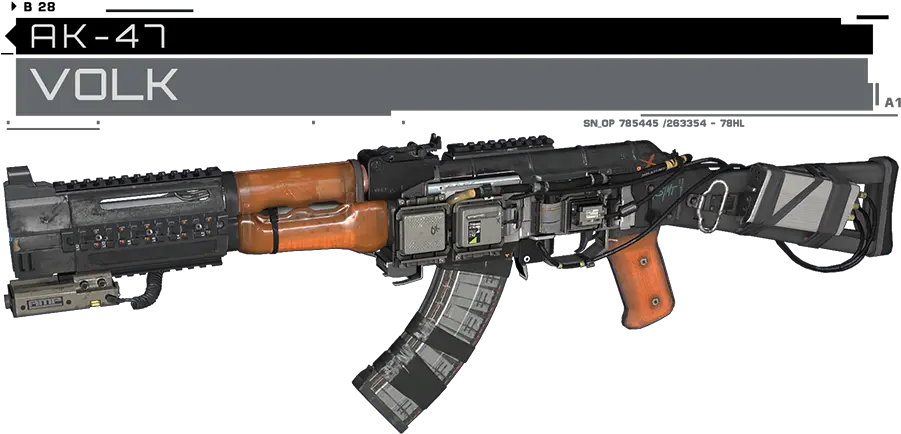  Volk Ak Call Of Duty Infinite Warfare Weapons R3k Png Ak47 Icon