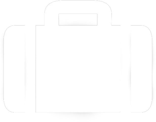  Portfolio White Luggage Png Icon Portfolio Icon Png