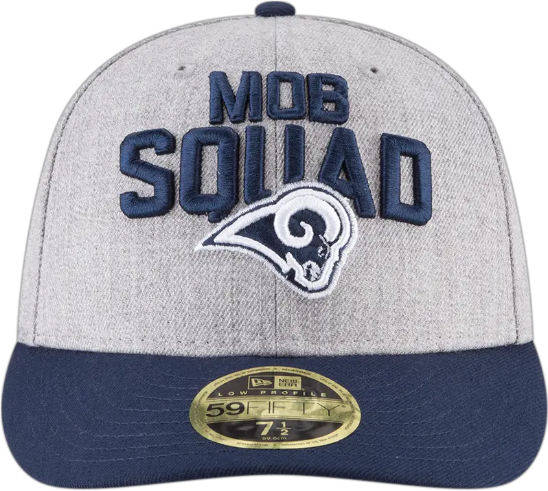  Look Ramsu0027 2018 Nfl Draft Hat Leaks Features U0027mob Squadu0027 Rams Draft Hat 2018 Png Rams Png