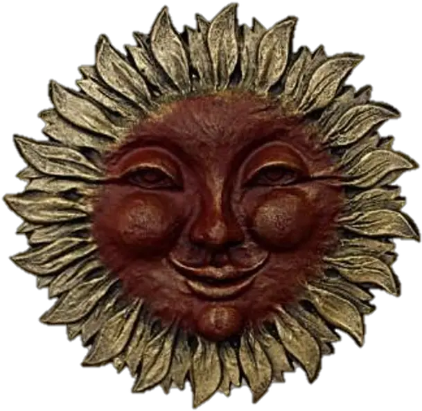  Smiling Sun Wall Decor Sculpture The Art Of History Porcupine Png Smiling Sun Png