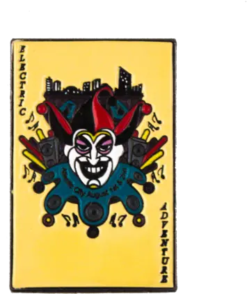  Download Hd Joker Card Electric Adventure Hat Pin Hat Joker Card Pin Png Joker Card Png