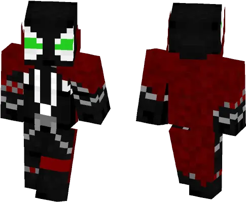  Download Spawn Remake Fixed Eyes Minecraft Skin For Free Alucard Hellsing Minecraft Skin Png Spawn Png