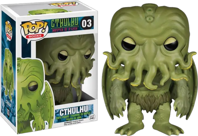  Funko Hp Lovecraft Cthulhu Pop Vinyl Figure Cthulhu Pop Png Cthulhu Transparent