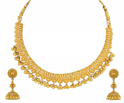  Necklace Jewellery Set Png Background Image Arts Gold Set Designs Latest Necklace Transparent Background