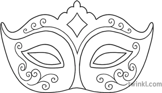  Dance Mask 01 Masquerade Ball Eyfs Black And White Rgb Luomu Merkki Png Masquerade Png