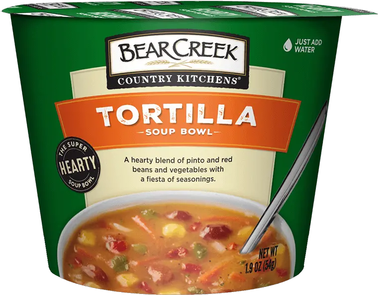  Download Tortilla Soup Bowl Bear Creek Soup Full Size Bear Creek Tortilla Soup Png Soup Png