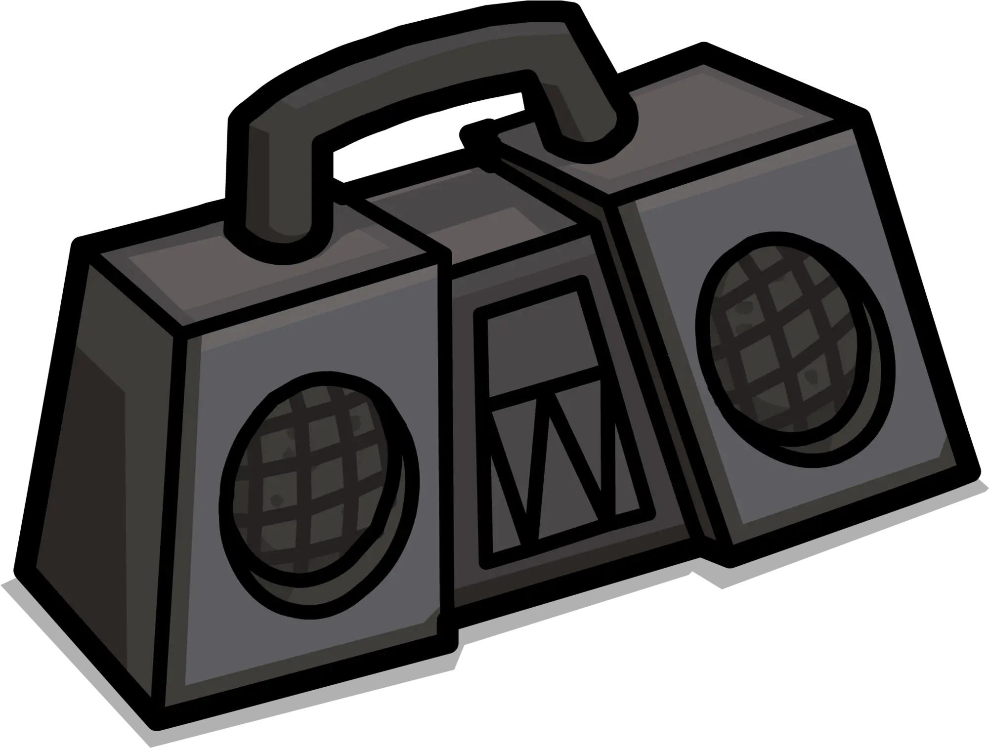  Monster Boombox Portable Png Boom Box Icon