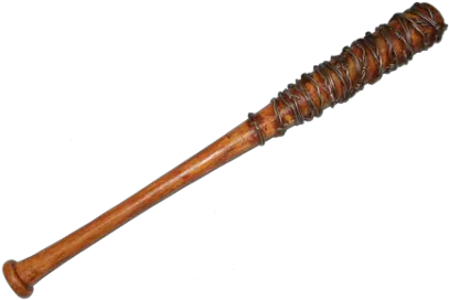  Neganu0027s Lucille Bat Replica Prop The Walking Dead Walking Dead Lucille Png Walking Dead Logo Png