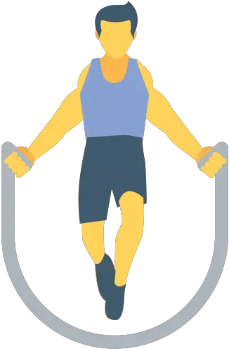  Sport Fitness Jump Rope Free Icon Of Flat Art Color Saltar Cuerda Png Jump Rope Png