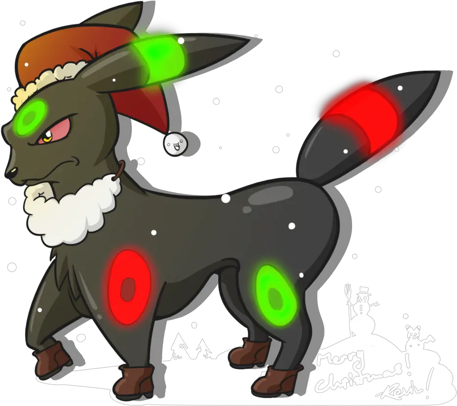  Download Christmas Umbreon Hd Png Uokplrs Christmas Umbreon Umbreon Png