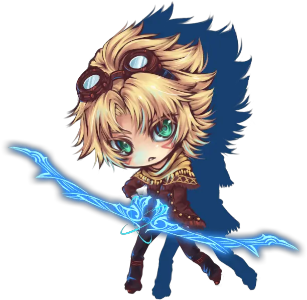  81 Chibi Ez Uploaded By Ahri League Of Legends Ezreal Chibi Png League Of Legends Transparent