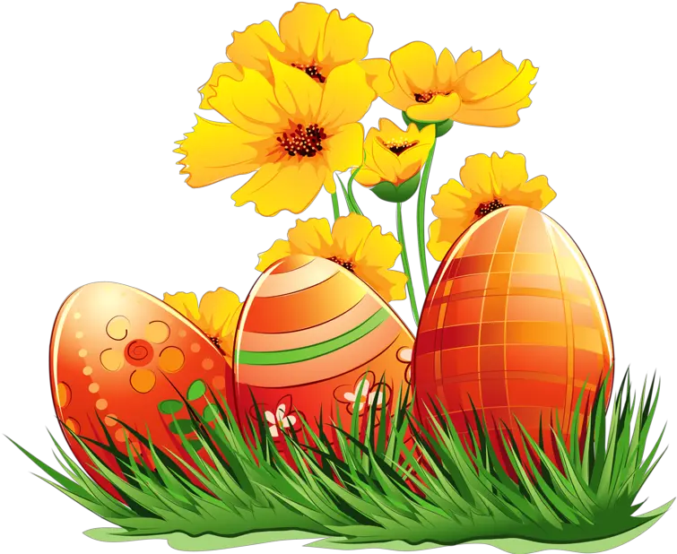  Easter Flowers Clipart Hd Png Download Easter Clipart Png Flowers Clip Art Png