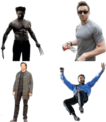  Download X Men Wolverine Transparent Png Image With No Hugh Jackman In T Shirt Wolverine Transparent