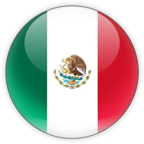  Round Icon Mexico Flag Circle Icon Png Mexico Flag Transparent