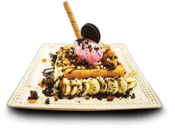  Banana Ice French Toast With Ice Cream Cantonese Png French Toast Png