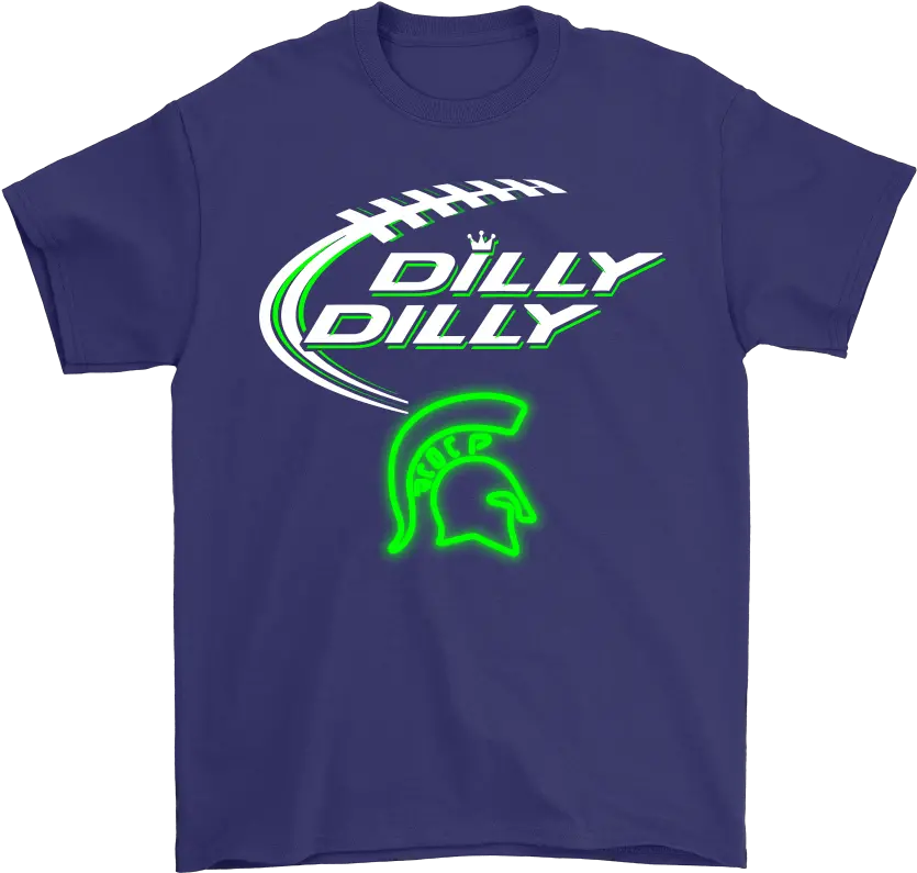  Bud Light Dilly Michigan State Spartans Neon Shirts U2013 Nfl T Shirts Store Dad And Daughter Shirts Hunting Png Michigan State Logo Png