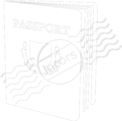  Iconexperience M Collection Passport Icon Icon White Passeport Png Passport Png