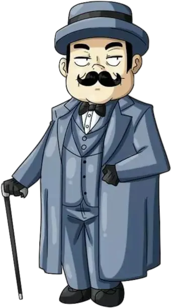  Hercule Poirot Yunau0027s Princess Adventure Wikia Fandom Inspector De Trenes Animado Png Hercule Png