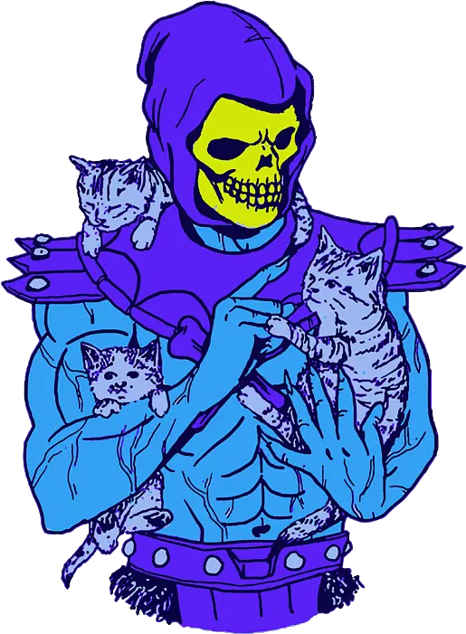  Skeletor Baby Onesie Skeletor Kitten Png Skeletor Transparent