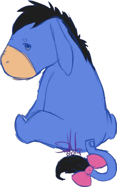  Download Eeyore Png Background Image Portable Network Graphics Eeyore Transparent