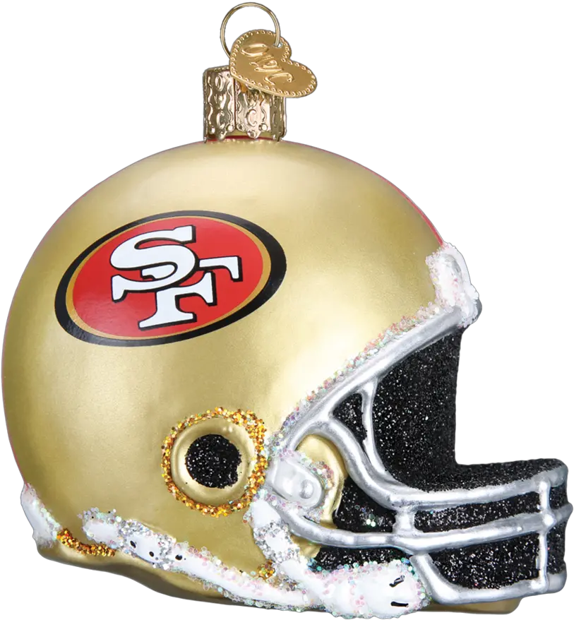  San Francisco 49ers Helmet 72817 Old World Christmas San Francisco 49ers Png 49ers Icon