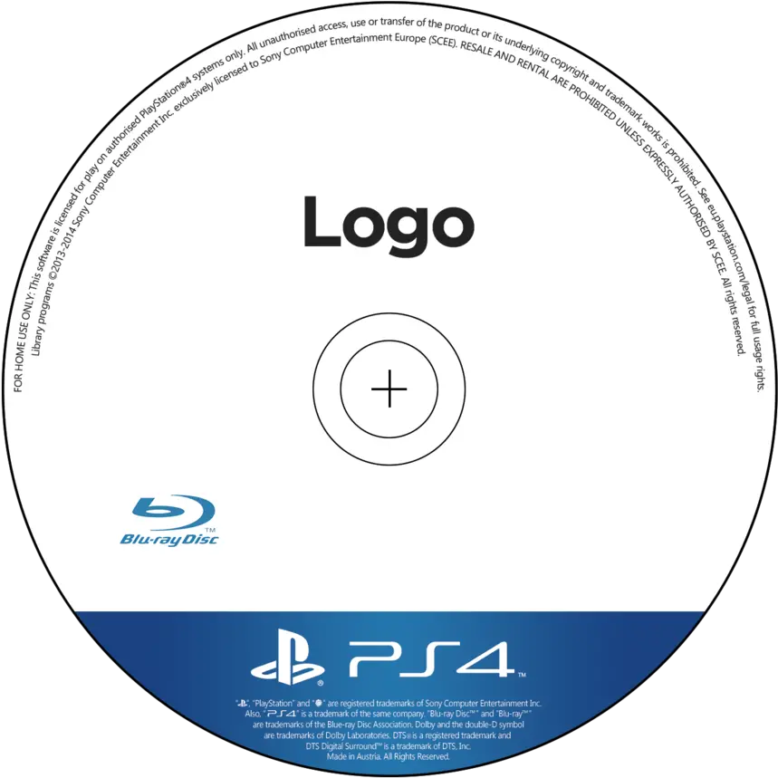  Download Ps4 Disc Template Psd File By Playstation 4 Png Template Png