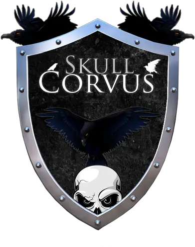  Skull Corvus Team Automotive Decal Png Team Skull Logo