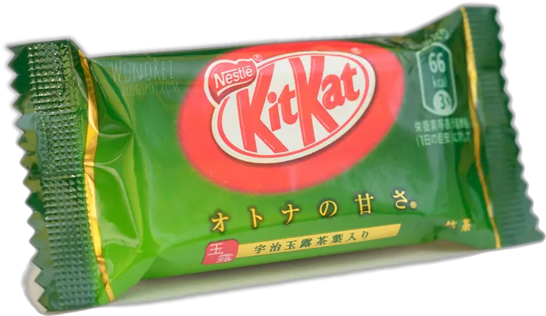  Wunorei Take A Bite Of Japan Japanese Kitkats Otona No Green Tea Kit Kat Transparent Png Kit Kat Png