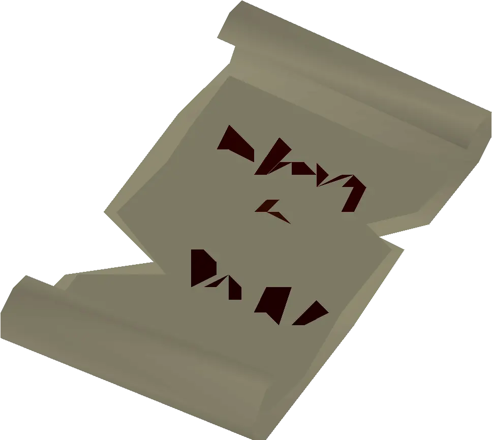  Torn Prayer Scroll Osrs Wiki Paper Png Torn Png