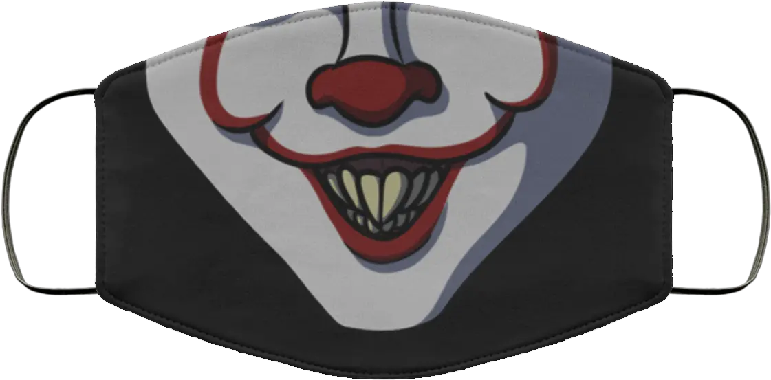  Clown Mouth It Pennywise Face Mask Halloween Jason Voorhees Face Masks Png Pennywise Png