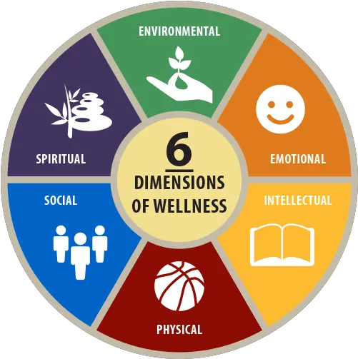  Six Dimensions Of Wellness Health Fitness And Wellness Png Penguin Aim Icon