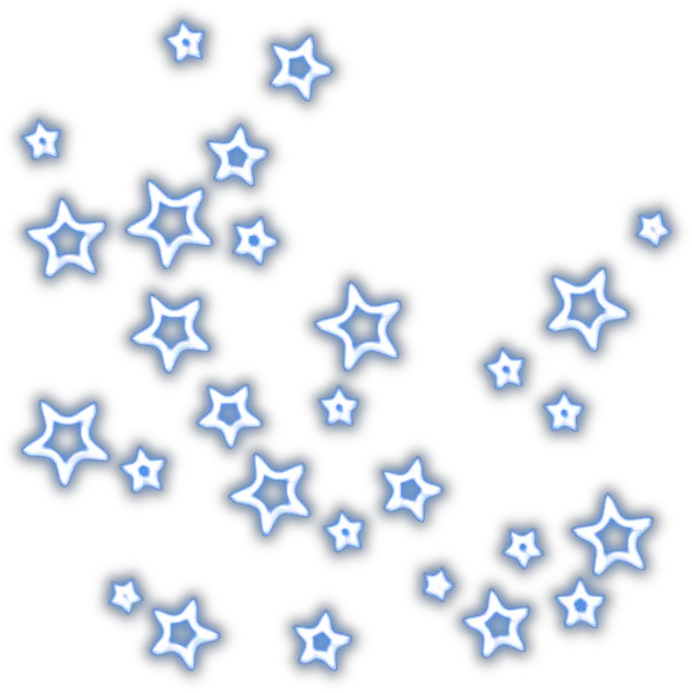  Line Stars Blue Tumblr Editpng Pngedit Pngedits Png Neon Stars Png Line Of Stars Png