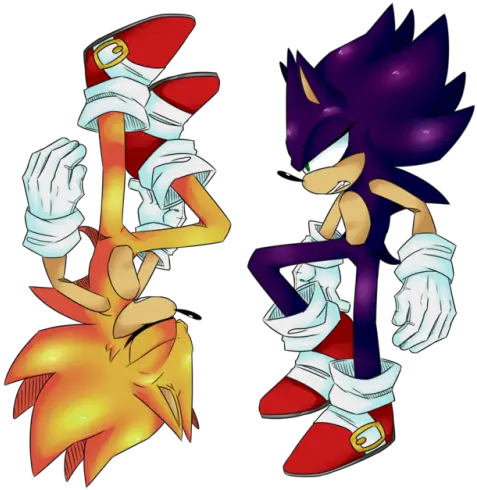  Ask Super Sonic And Dark Dark Sonic Y Super Sonic Png Super Sonic Png