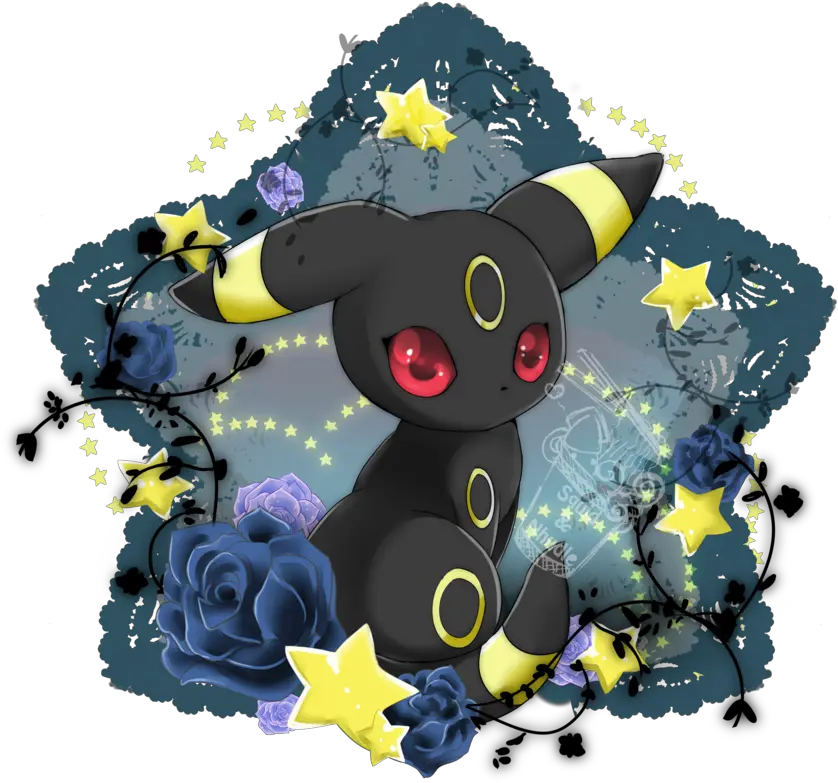  Umbreon U003c3 Shared By Kazemaru Kun On We Heart It Cute Chibi Sylveon Pokemon Png Umbreon Png