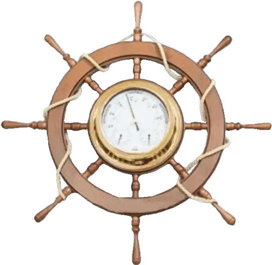  Download Ship Wheel Clock Steering Wheel Boat Clipart Ship Wheel Decal Png Ship Wheel Png